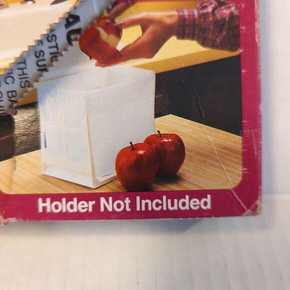 Hefty Degradable Scrap Bags New Open Box Of 26 Bags Vintage 80s Trash Waste - Picture 3 of 8